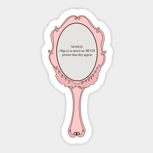 Positivity mirror Sticker